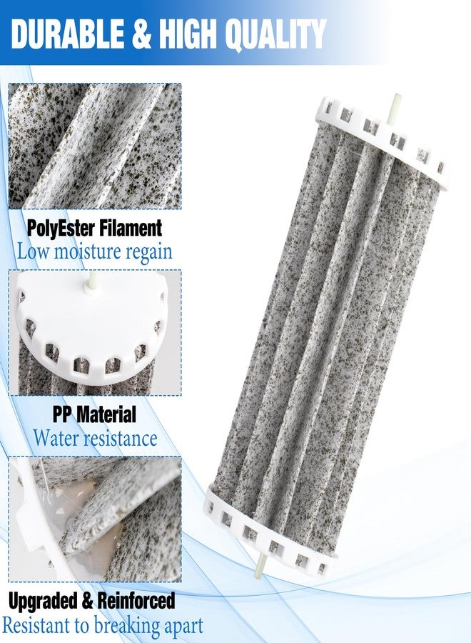 Funria Bio Wheel Aquarium Filter Compatible with Marineland Penguin 200B 350B Bio-Wheel Power Filter Replacement Parts for 200 350 Assembly Biowheel Fish Tank Hang On Filter Part PRBW2350B (2 Pack) - Image 3